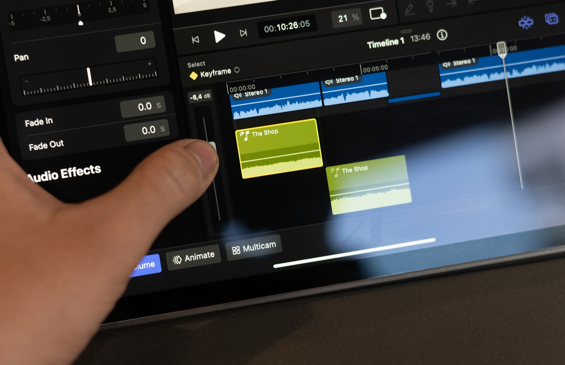 Who is Final Cut Pro on iPad for 14 tech5s