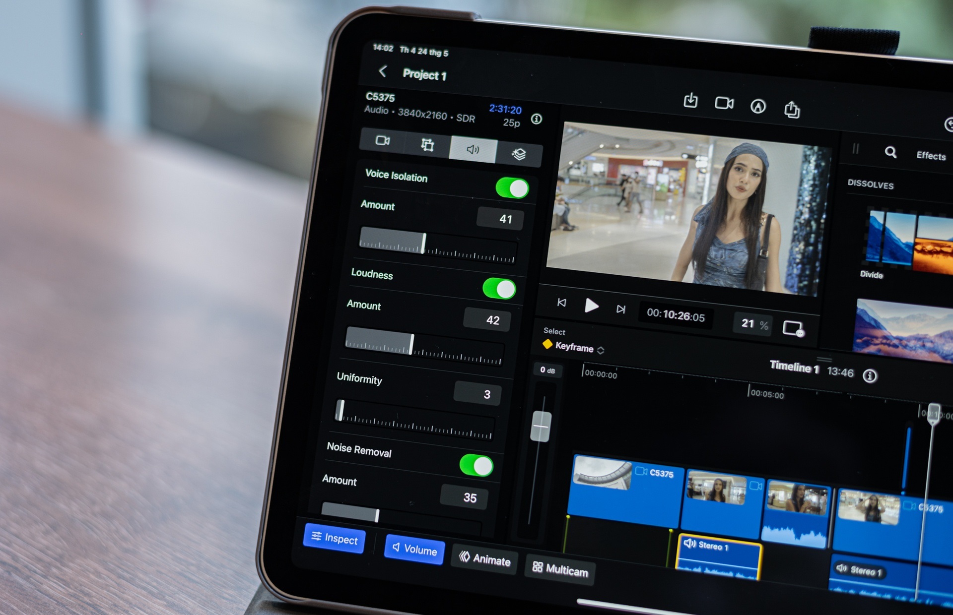 Who is Final Cut Pro on iPad for 2 tech5s