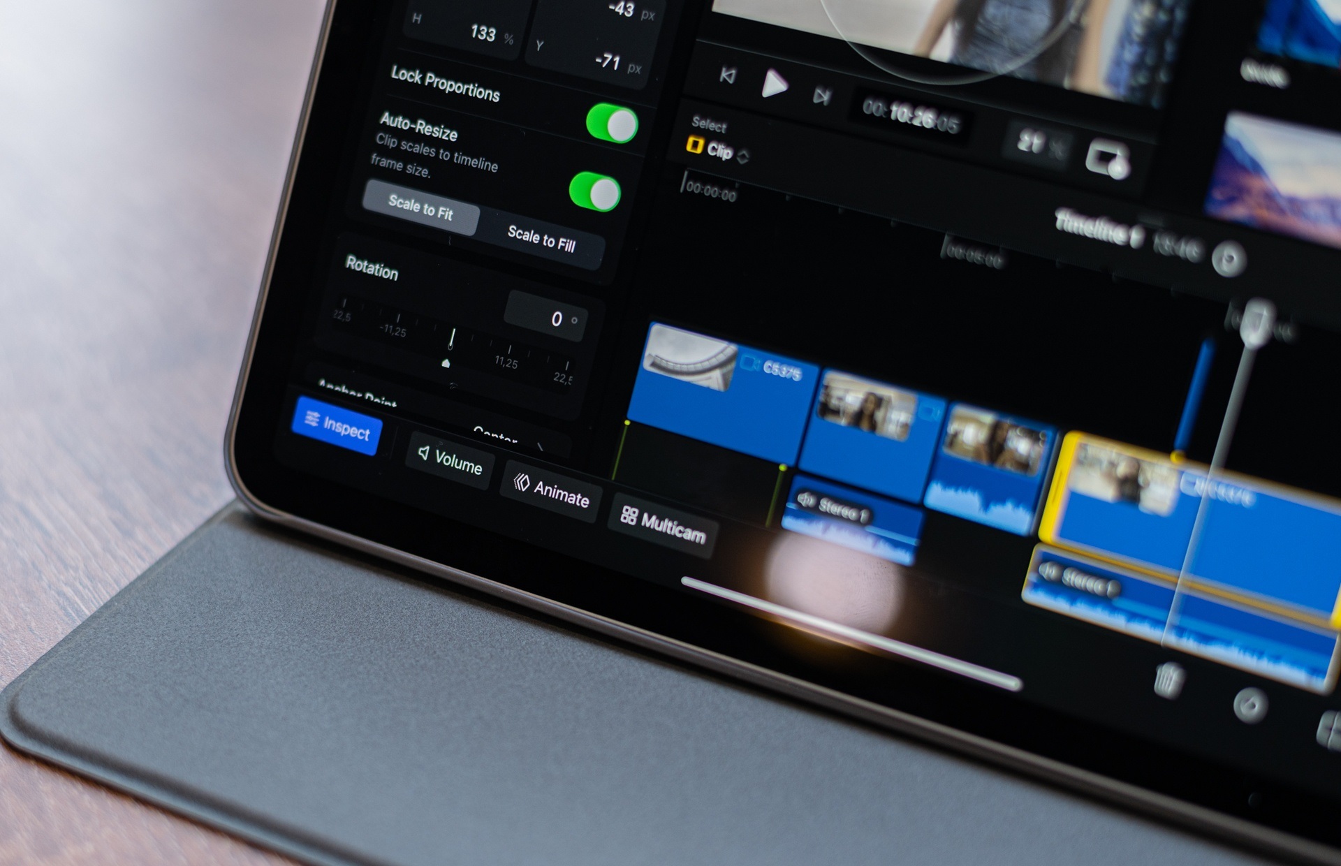 Who is Final Cut Pro on iPad for 9 tech5s